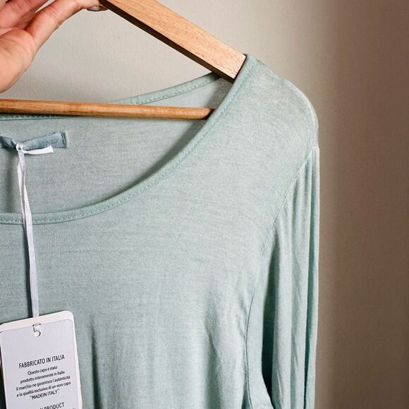 NWT Chic Made In Italy Pastel Long Sleeve Dress - Picture 6 of 8